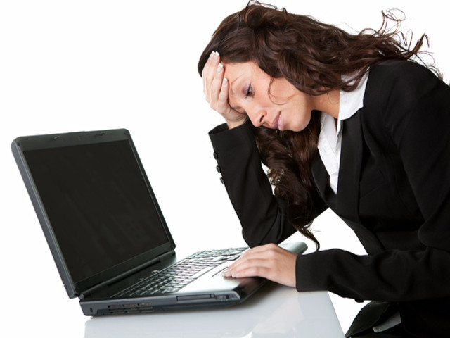 IT services crashed laptop image